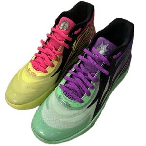 LIMITED ADDITION Puma LaMelo Rick and Morty “Adventures” basketball sneakers